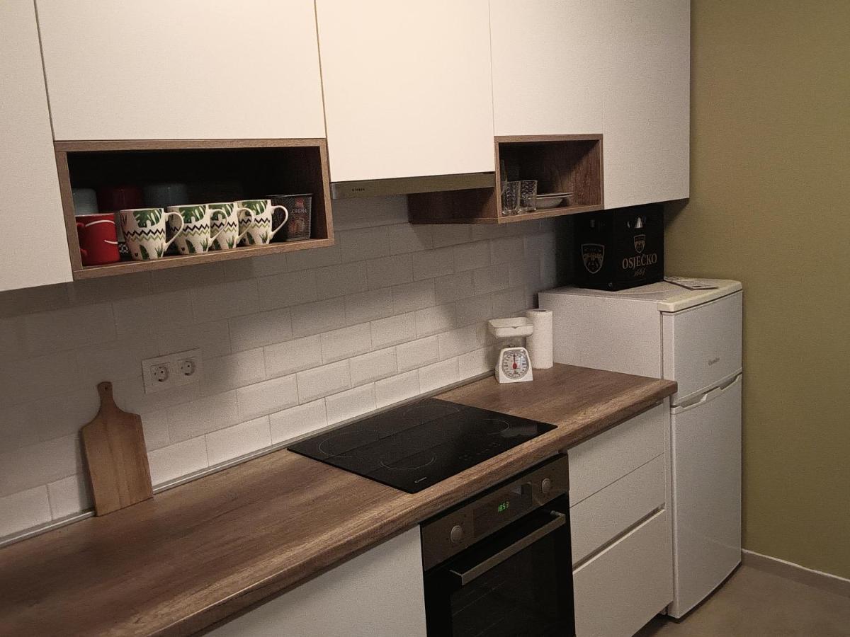 Apartman Terra Centar, Free Parking โอซีเยก ภายนอก รูปภาพ